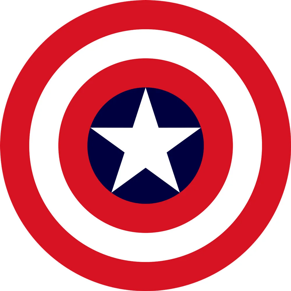 logo del escudo del capitán américa