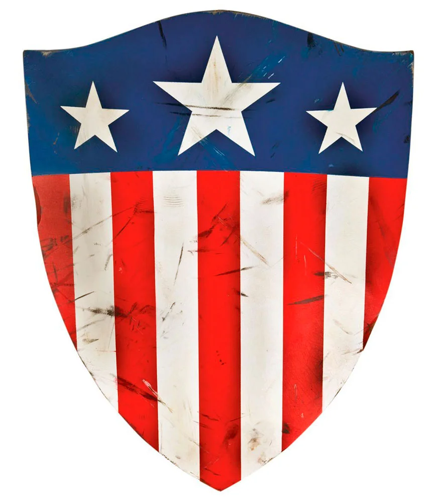 imagen del primer escudo del capitan america